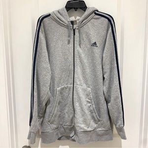 Mens Adidas Full Zip Sweater/Jacket with Hoodie